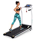 Folding Electric Treadmill A58 (.White.)