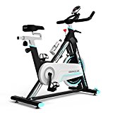 Spin Bikes for Home, Exercise Bike Fitness Bicycle Stationary Indoor Cycle Trainer, Stationary Bike Machine for Home Cycle for Christmas Gift by HARISON SHARP X2