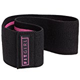 FITGIRL – Resistance Hip Band for Women – Soft & Non Slip Design Bands (L/XL)