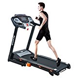 Treadmill Color Screen Home Treadmill Portable Folding Running Machine Indoor Commercial Home Health Fitness Training Equipment 2.0HP (US STOCK)