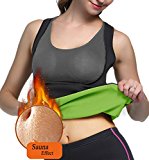 Women’s Slimming Body Shapers Tank Top Tummy Fat Burner Hot Thermo Sauna Vest for Weight Loss XXL By Tooklanet