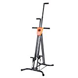Homgrace Vertical Climber Cardio Exercise, Total Body Workout Climber Machine, Folding Climbing Machine for Home Gym Step Climber (Black)
