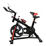 Homgrace Cycling Spinning Mini Exercise Bike Equipment Bicycle Indoor Bike Trainer Exercise Bicycle Indoor Bike Cycling Health Workout (Black)