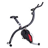 Body Rider XRG5300 Pro X Bike Folding Upright Exercise Bike with EXCLUSIVE Indoor Cycle Flywheel Resistance System / For cardio home gym full body workout