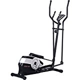 Magnetic Elliptical Trainer with LCD Monitor and Pulse Rate 8.8lb Flywheel