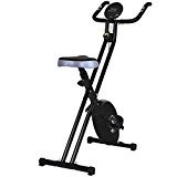 Goplus Magnetic Resistance Upright Bike Flywheel Bike Bicycle Cardio Fitness Equipment W/ Phone Holder (Black)