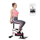 fitbill Smart Under Desk Elliptical Bike with Bluetooth Speed Sensor & Workout App, Compact & Portable, Ideal for Office Workout