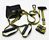 Fitness Strap Kit Full Body Resistance Exercise Trainer Set Door Anchor with Carry Bag for Home Gym Body Strength Workout