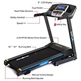 Gymax Electric Folding Cardio Exercise Treadmill Fitness Jogging Running Machine Treadmill w/ Incline (Classic)