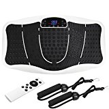 Hurtle Vibrating Platform Exercise Machines as Equipment For Home to Balance Your Weight with Remote Controller & Balance Straps [ARRIVE in 3-7 DAYS] (White)