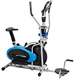 Body Xtreme Fitness 6-in-1 Elliptical Trainer Exercise Bike, Home Gym Equipment, Push Up Bars, Ab-Twister, Hand weights, Resistance Bands, Pulse Sensors, BONUS COOLING TOWEL ~ ON SALE!