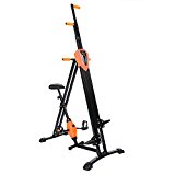 Benlet Vertical Climber, 220lbs Folding Fitness Machine 2 in 1 Cardio Step Gym Exercise for Home