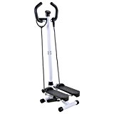 BestMassage Adjustable Twister Stepper with Handle Bar, Healthy and fitness mini stepper