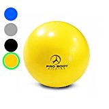 Mini Exercise Ball – 9 Inch Small Bender Ball for Stability, Barre, Pilates, Yoga, Core Training and Physical Therapy (yellow)
