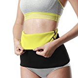 Women’s Hot Thermo Sweat Neoprene Shapers Slimming Belt Waist Trainer Sweat Belt Waist Cincher Girdle Slimming belt For Weight Loss Size L