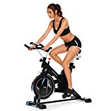 Belt Drive Indoor Cycling Bike (Black)