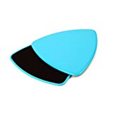 hayootech Core Sliders, Exercise Gliding Discs. Abdominal and Glutes Exercise tool for Home and Gym Work Out (triangle, Blue)