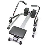 XtremepowerUS Orbital Rowing Machine W/ Free Motion Arms, Indoor Workout Gym