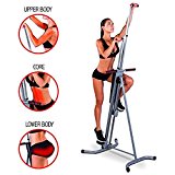 Vertical Exercise Trainer Fitness Total Full Body Workout Climber/Stepper