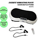 Modic Fitness Vibration Platform Workout Machine | Exercise Equipment For Home | Vibration Plate | Balance Your Weight Workout Equipment Includes, Remote Control & Balance Straps Included