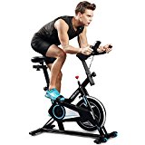 Indoor Cycling Bike Smooth Belt Driven (Black)