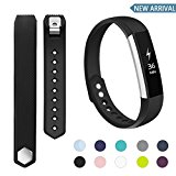 AdePoy Fitbit Alta Bands and Fitbit Alta HR Bands, Small Large Replacement Wristband Sport Bands for Fitbit Alta HR and Fitbit Alta