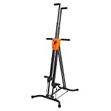 Lucky Tree Fitness Vertical Climber Folding Stair Climbing Exercise Stepper Machine for Home Gym Use
