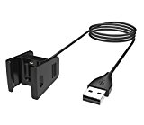 Fitbit Charge 2 Replacement Charging Cable, BeneStellar 3.3ft / 1m Charger Cord for Fitbit Charge 2 (Black)