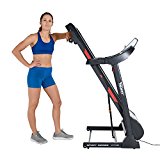 Velocity Exercise CHT-141B Foldable Electric Treadmill, with Incline