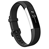 AK Fitbit Alta HR Bands, Newest Fitbit Alta HR Bands Replacement Wristband Straps with Secure Metal Buckle for Fitbit Alta HR/Fitbit Alta (Black, Small)
