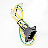 Afg 019749-A Treadmill Power Cord Receptacle Genuine Original Equipment Manufacturer (OEM) part for Afg