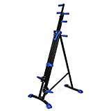 Tomasar Vertical Climber Machine Folding Stepper Machine for Home Gym Exercise Fitness Workout [US STOCK] (Blue)
