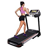 Kemanner Folding Electric Treadmill Fitness Exercise Equipment Walking Running Machine Gym Home (US STOCK) (Type-1)