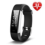 Letsfit Fitness Tracker, Activity Tracker with Heart Rate Monitor and Sleep Monitor, Step Counter Pedometer Watch, IP67 Water Resistant Smart Band for Kids Women and Men