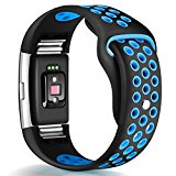 HUMENN For Fitbit Charge 2 Bands, Replacement Accessory Sport Band for Fitbit Charge 2 HR