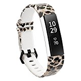 RedTaro Bands for Fitbit Alta and Fitbit Alta HR,Leopard,Standard Size for 5.5″-8.1″wrists