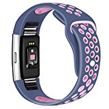 HUMENN For Fitbit Charge 2 Bands, Replacement Accessory Sport Band for Fitbit Charge 2 HR