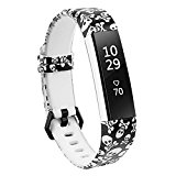 RedTaro Bands for Fitbit Alta and Fitbit Alta HR,Skull,Standard Size for 5.5″-8.1″wrists