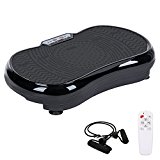 Vibration Plate Machine, Whole Body Vibration Platform Fitness Workout Muscle Trainer with Pulling Rope Body Shaper Exercise Equipment For Home