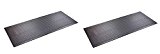 SuperMats Heavy Duty P.V.C. Mat for Treadmills/Ski Machine (2.5-Feet x 6-Feet) (2-Pack)