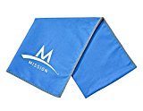 Mission Enduracool Microfiber Cooling Towel, Blue, Large