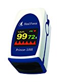 Heal Force Prince 100I Fingertip Pulse Oximeter + Probe Port OLED Blood Oxygen Sensor SpO2 for Sports and Aviation (100-I Oximeter)