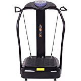 Merax Crazy Fit Vibration Platform Fitness Machine 2000W with MP3 Player (Black Color)