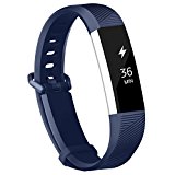 POY Adepoy Fitbit Alta Bands and Alta HR Bands, Newest Adjustable Replacement Wristband with Secure Metal Clasp for Fitbit Alta HR and Fitbit Alta