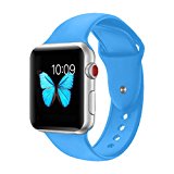 Sport Band For Apple Watch 38mm,42mm(38SM Blue)