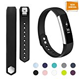 POY For Fitbit Alta Bands and For Fitbit Alta HR Bands, Small Large Replacement Wristband Sport Bands for Fitbit Alta HR and Fitbit Alta