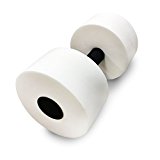 ZEYU Sports Aquatic Exercise Dumbbells – Set of 2 – For Water Aerobics (WHITE)