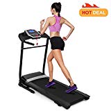 Fitness Folding Electric Support Motorized Power Jogging Treadmill Walking Running Machine Trainer Equipment [US STOCK]