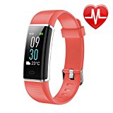 Letsfit Waterproof Fitness Tracker with Heart Rate Monitor, Color Screen Fitness Watch, Smart Band with Sleep Monitor, Step Counter, Pedometer Watch for Kids Women and Men