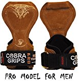 Cobra Grips PRO Limited Edition Weight Lifting Gloves, Heavy Duty Straps, Alternative to Power Lifting Hooks, Power Lifting, For Deadlifts With Built in Adjustable Neoprene Padded Wrist Wrap Support.